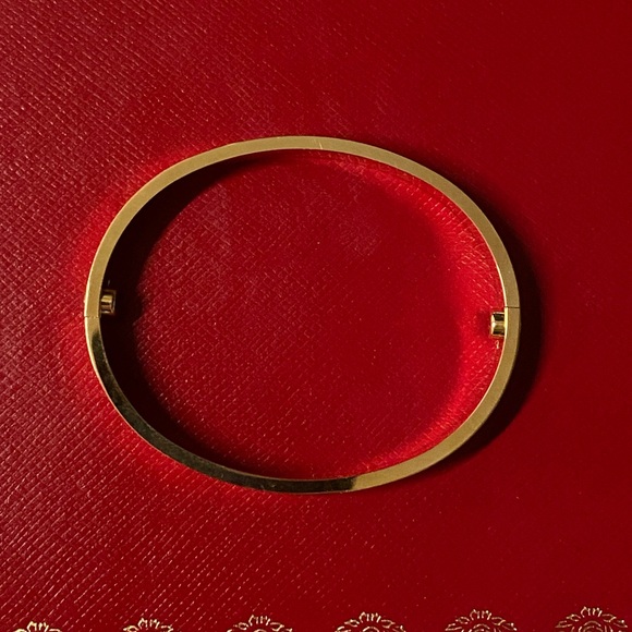 Cartier yellow gold love bracelet - Picture 6 of 9